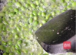 青椒肉丝炒毛豆的做法图解9