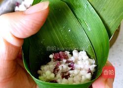 水晶迷你紫薯粽子的做法图解4