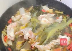 酸菜煮黄骨鱼的做法图解6