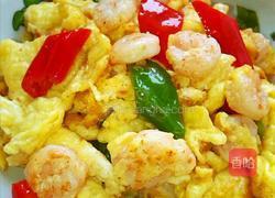 双椒滑蛋虾仁的做法图解7