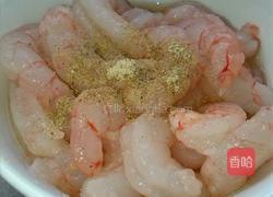 双椒滑蛋虾仁的做法图解2