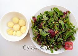 苋菜炒米饭的做法图解3