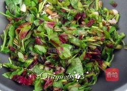 苋菜炒米饭的做法图解6