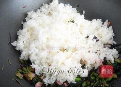 苋菜炒米饭的做法图解7