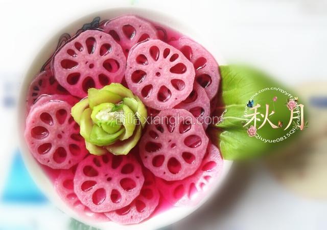 胭脂藕片