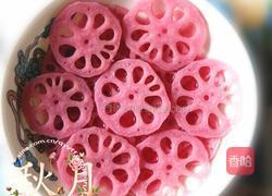 胭脂藕片的做法图解8