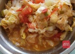 大头菜炒西红柿的做法图解7