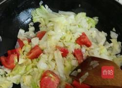 大头菜炒西红柿的做法图解6