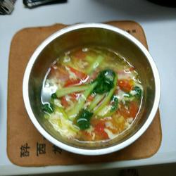 番茄青菜蛋汤的做法[图]