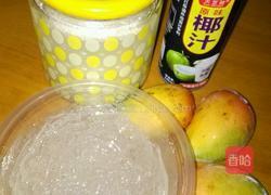 芒果椰汁海石花冻的做法图解1