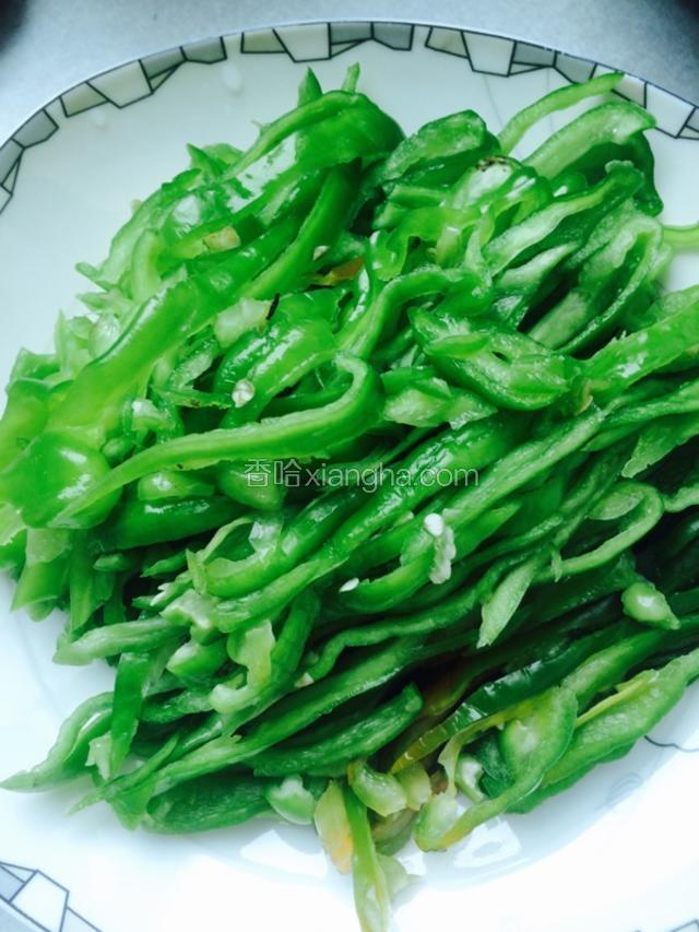 青椒切丝
