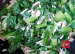 虾皮炒小白菜的做法图解3