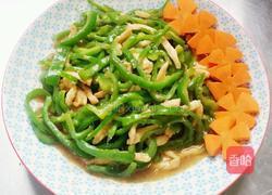 青椒炒肉丝的做法图解6