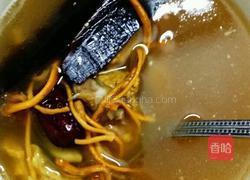 灵芝虫草花排骨汤的做法图解3