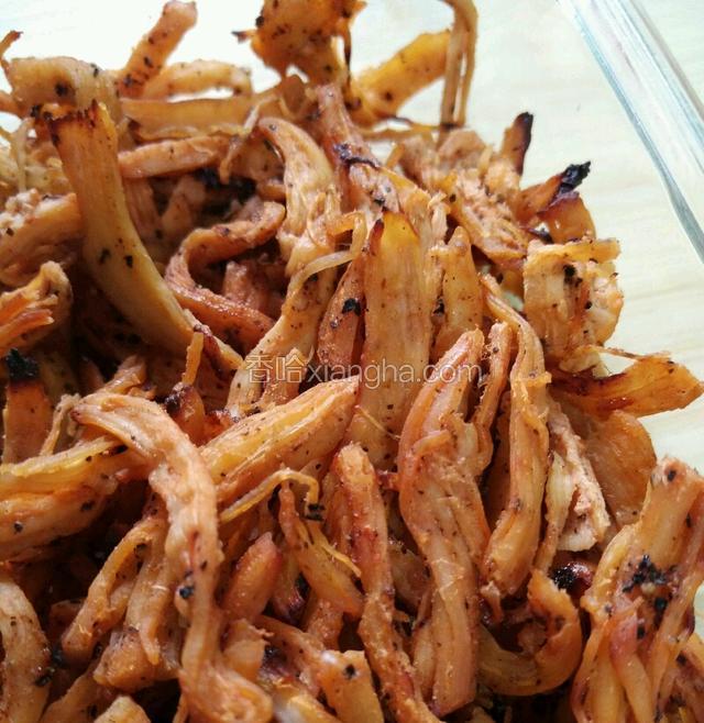 美味鸡胸肉干丝(烤箱版)