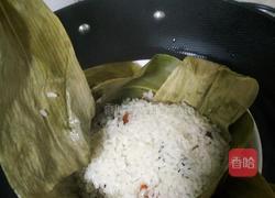 粽叶红枣糯米饭的做法图解4