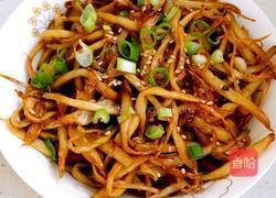 干煸杏鲍菇的做法图解7