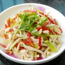 松子双椒鸡丝的做法[图]