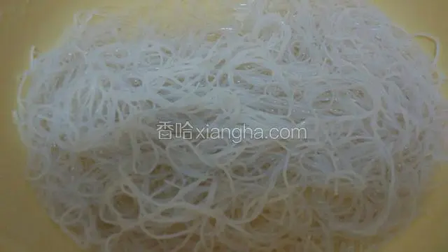 提前泡好米粉