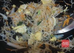 五彩炒米粉的做法图解9