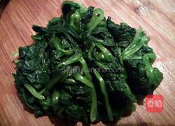 凉拌菠菜金针菇的做法图解4