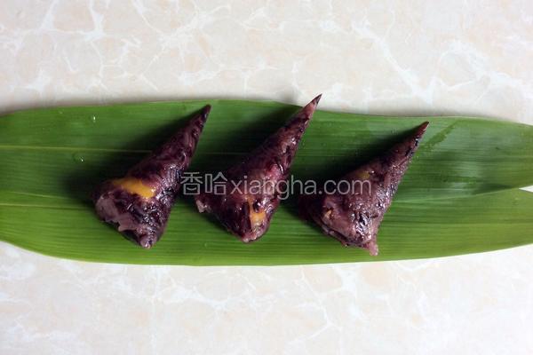 紫米芒果粽