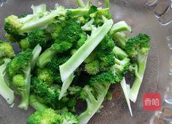 番茄炒西兰花的做法图解4