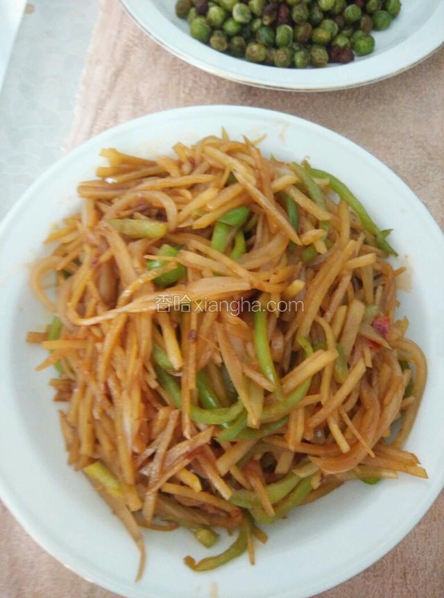 素炒土豆洋葱青椒丝