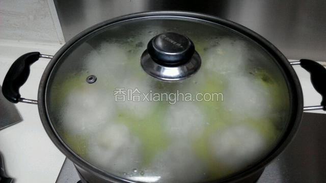 蒸锅放水烧开，然后将包好的包子放入锅中蒸15分钟左右