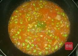番茄烩毛豆粉丝的做法图解7