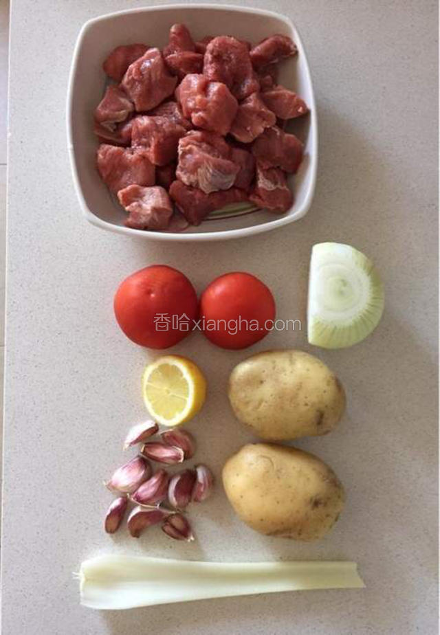 备好所有食材