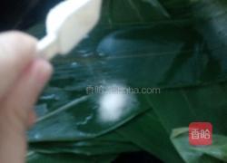 豆沙糯米粽的做法图解4