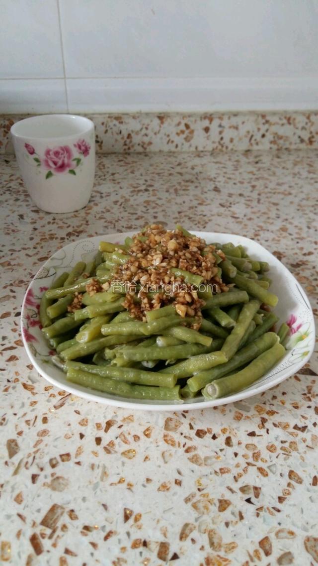 蒸豇豆
