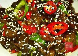 生椒凉拌黑木耳的做法图解7