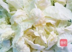 包菜烧肉的做法图解1