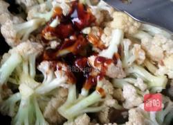 蚝油干锅菜花的做法图解5