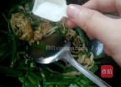 蚝油韭菜炒豆皮的做法图解6