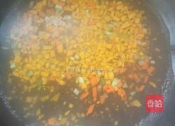 蔬菜丁鸡蛋抱饭的做法图解3