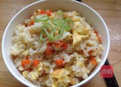 胡萝卜蛋炒饭的做法图解10