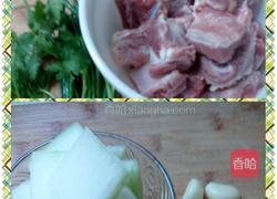 排骨炖冬瓜的做法图解1