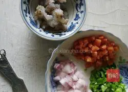 Purple Sweet Potato Vegetable Shrimp Cake Recipe Illustration 2