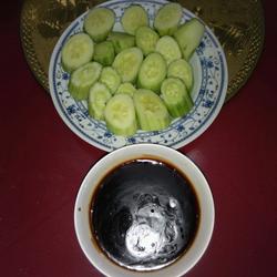 黄瓜甜面酱的做法[图]