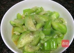 清炒丝瓜的做法图解4