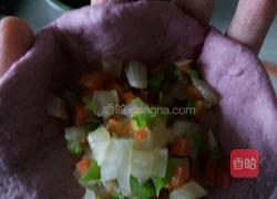 紫薯蔬菜包的做法图解9