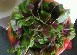 青椒炒米苋的做法图解1