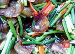 腊肉炒蒜苔的做法图解8