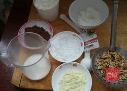 可可坚果曲奇的做法图解3