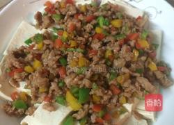 肉末蒸内脂豆腐的做法图解4