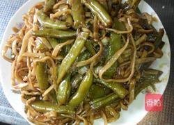 老北京素焖扁豆面(二人量)的做法图解10
