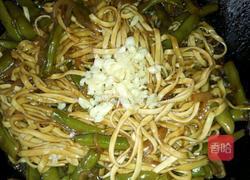 老北京素焖扁豆面（二人量）的做法图解9